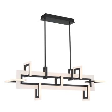 Quintiesse Inizio QN-INIZIO-LP-M-BK Stropo šviestuvas 1x86W/LED 3000K 3305lm IP20