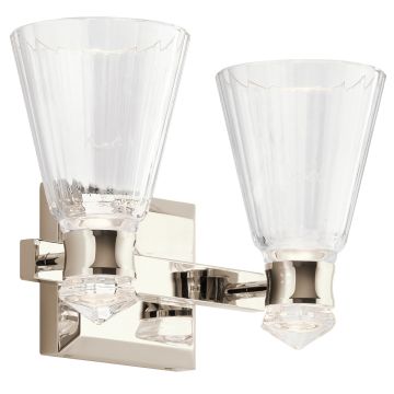 Quintiesse KAYVA QN-KAYVA2-PN Sienos lempa 1x12W/LED 3000k 1250LM IP44