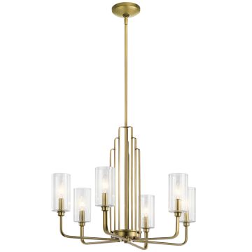 Quintiesse KIMROSE QN-KIMROSE6-BNB Švieslentė 6x40W/E14