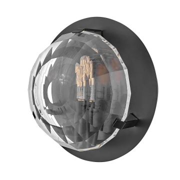Quintiesse Leo QN-LEO-WB1-BK Sienos lempa 1x60W/E14 IP20