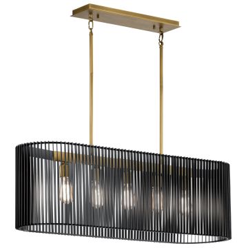 Quintiesse LINARA QN-LINARA-ISLE-BK Pakabinama lempa 5x60W/E27
