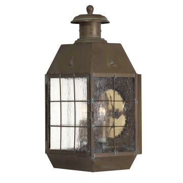Quintiesse NANTUCKET QN-NANTUCKET-L-AS Sienos lempa 2x60W/E14 IP44