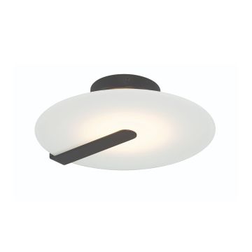 Quintiesse Nuvola QN-NUVOLA-F-S-BK Lubų šviestuvas 1x14W/LED 3000K 520lm IP20