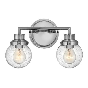 Quintiesse POPPY QN-POPPY2-PC-BATH Sienos lempa 2x60W/E27 IP44