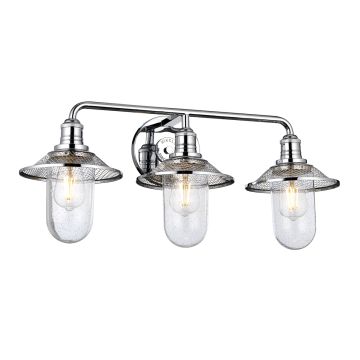 Quintiesse RIGBY QN-RIGBY3-BATH-PC Sienos lempa 3x40W/E27 IP44