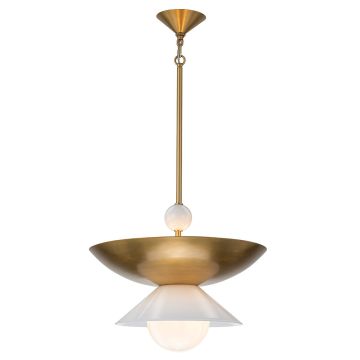 Quintiesse Saucer QN-SAUCER-4P-L-AB-OPAL Pakabinama lempa 3x40W/E14 IP20