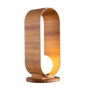 Quintiesse Sfera QN-SFERA-TL-L-TEAK Stalo lempa 1x40W/E27 IP20