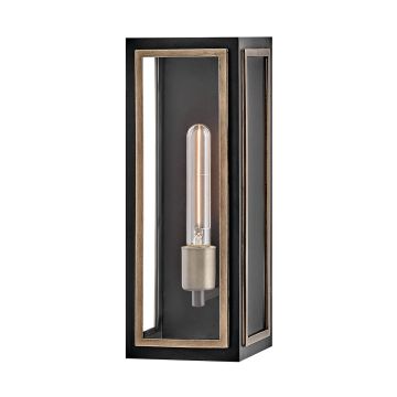 Quintiesse Shaw QN-SHAW-1M-BK Sienos lempa 1x40W/E27 IP44