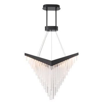 Quintiesse Vivien QN-VIVIEN-P-L-BK Pakabinama lempa 1x40W/LED 3000K 900lm IP20