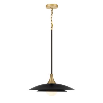 Quintiesse Welsh QN-WELSH-P-BK Pakabinama lempa 1x15W/LED 3000K 750lm IP20