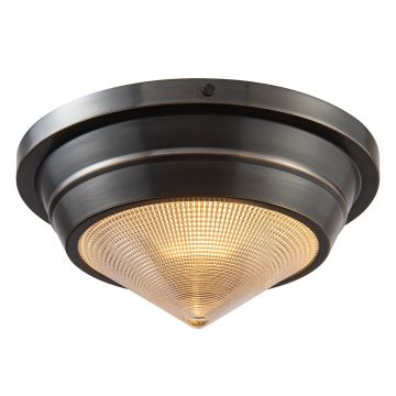Quintiesse Willard QN-WILLARD-F-S-UBZ-PG Lubų šviestuvas 1x60W/E14 IP20