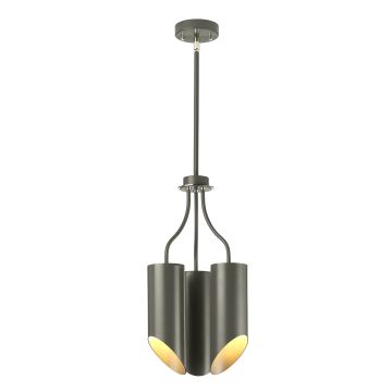 Elstead Lighting QUINTO GREY QUINTO3-GPN Švieslentė 3x60W/E27