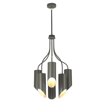 Elstead Lighting QUINTO GREY QUINTO6-GPN Švieslentė 6x60W/E27