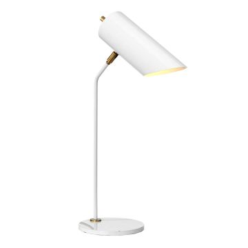 Elstead Lighting QUINTO WHITE QUINTO-TL-WAB Stalo lempa 1x60W/E27