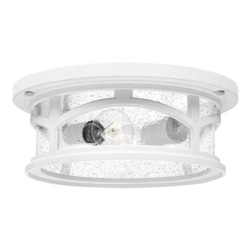 Elstead Lighting MARBLEHEAD QZ-MARBLEHEAD-F-WHT Lubų šviestuvas 2x40W/E27 IP44