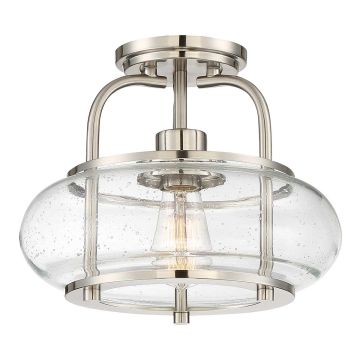 Elstead Lighting QUOIZLE QZ-TRILOGY-SFS-BN Stropo šviestuvas 1x60W/E27