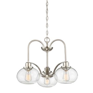 Elstead Lighting QUOIZLE QZ-TRILOGY3-BN Švieslentė 3x60W/E27