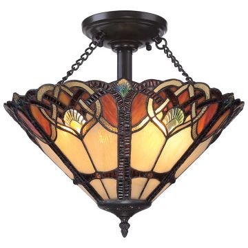 Quoizel CAMBRIDGE QZ-CAMBRIDGE-SF Stropo šviestuvas 2x60W/E27