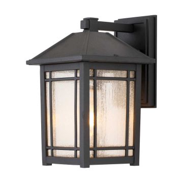 Quoizel Cedar Point QZ-CEDAR-POINT-M-BK Sienos lempa 1x60W/E27 IP44