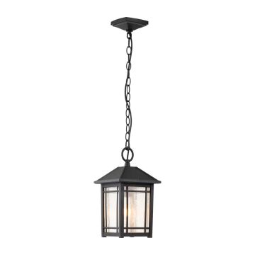 Quoizel Cedar Point QZ-CEDAR-POINT8-M-BK Pakabinama lempa 1x60W/E27 IP44