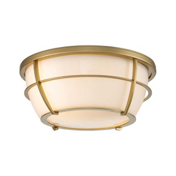 Quoizel Chance QZ-CHANCE-F-PNBR Lubų šviestuvas 2x60W/E27 IP44