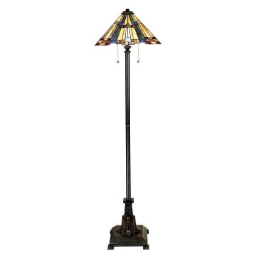 Quoizel INGLENOOK QZ-INGLENOOK-FL Stovinė lempa 2x60W/E27