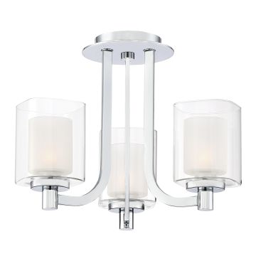 Quoizel Kolt QZ-KOLT-SF-PC-BATH Lubų šviestuvas 3x3.5W/G9 IP44