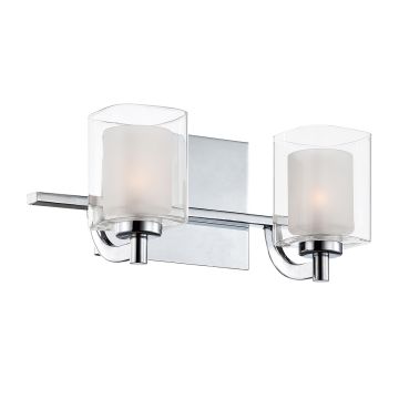 Quoizel Kolt QZ-KOLT2-PC-BATH Sienos lempa 2x3.5W/G9 IP44