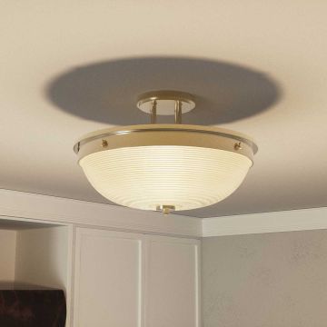 Quoizel MANTLE QZ-MANTLE-SF-WS Stropo šviestuvas 2x60W/E27