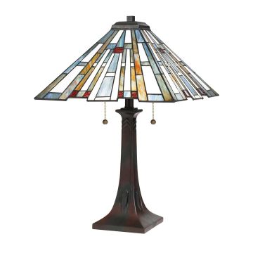 Quoizel Maybeck QZ-MAYBECK-TL Stalo lempa 2x60W/E27