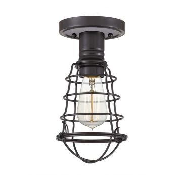 Quoizel Mixon QZ-MIXON-SF-PN Lubų šviestuvas 1x60W/E27