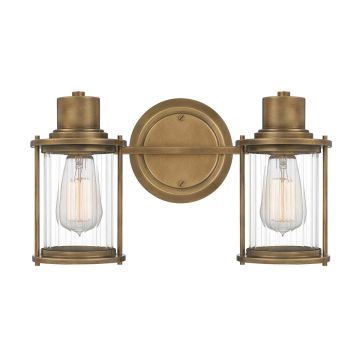 Quoizel Riggs QZ-RIGGS2-BATH-WS Sienos lempa 2x40W/E27 IP44