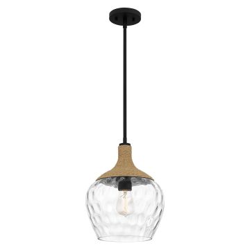Quoizel Royer QZ-ROYER-1P-MBK Pakabinama lempa 1x60W/E27 IP20