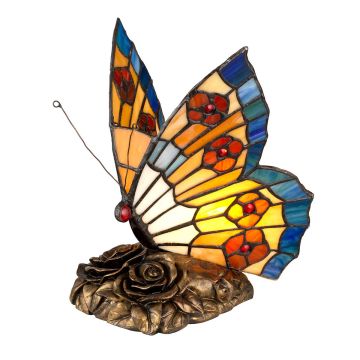 Quoizel TIFFANY ANIMAL QZ-OBUTTERFLY-TL Stalo lempa 1x3W/G9 3000K 320LM