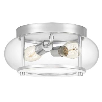 Quoizel Trilogy QZ-TRILOGY-F-S-BATH Lubų šviestuvas 2x40W/E27 IP44