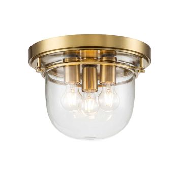 Quoizel Whistling QZ-WHISTLING-F-BB Lubų šviestuvas 3x40W/E27 IP44