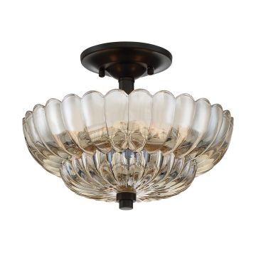 Quoizel Whitecap QZ-WHITECAP-SF-S Stropo šviestuvas 3x40W/E14 IP20