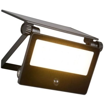 Trio MOURA R22106132 Saulės baterijų lempa 1x18w/led 3000+4000+6000k 2150lm ip54