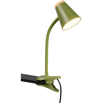 Trio PONGO R25831115 Darbo stalo lemputė su spaustuku 1x4.5w/led 3000k 500lm ip20