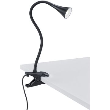 Trio VIPER R22398102 Darbo stalo lemputė su spaustuku 1x3w/led 3000k 260lm ip20