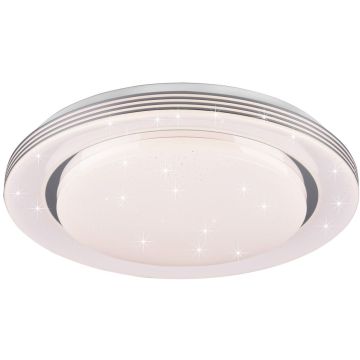 Trio ATRIA R67045800 Stropo šviestuvas 1x23w/led 3000-6000k 3700lm ip20
