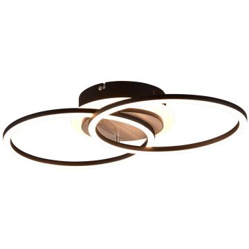 Trio GIRO R62783635 Stropo šviestuvas 1x25w/led 2700-6000K 3000lm ip20