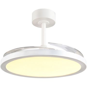 Trio KASFJORD R64452131 Ventiliatorius 1x34w/led 2700-6500k 3900lm ip20