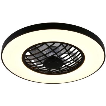 Trio LINKÖPING R64462102 Ventiliatorius 1x45w/led 2700-6500k 5600lm ip20