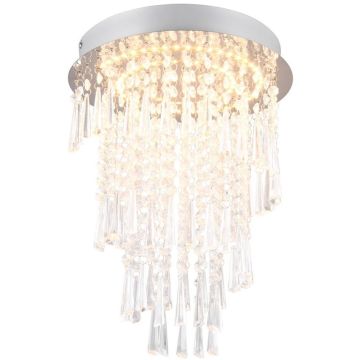 Trio POMP R67341106 Stropo šviestuvas 1x18w/led 2700-6500k 2400lm ip20