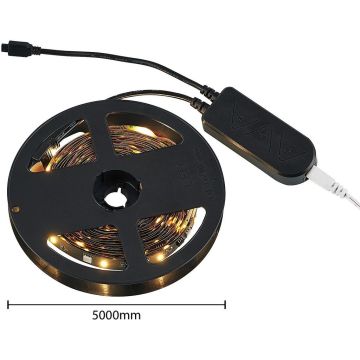 Trio RACER R65555102 LED juostelė 1x15w/led 3000k 1250lm ip20