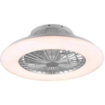 Trio STRALSUND R62522987 Ventiliatorius 1x30w/led 3000-6500k 2200lm ip20
