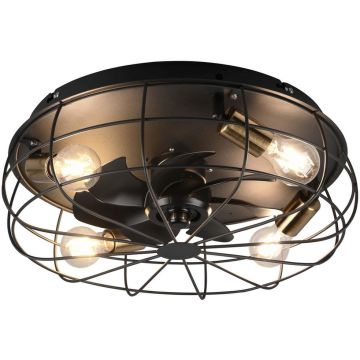 Trio TRONDHEIM R61095032 Ventiliatorius 4x10w/e27 ip20