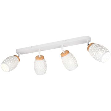 Trio BIDAR R81574031 Taškinis šviestuvas 4x10w/e14 ip20