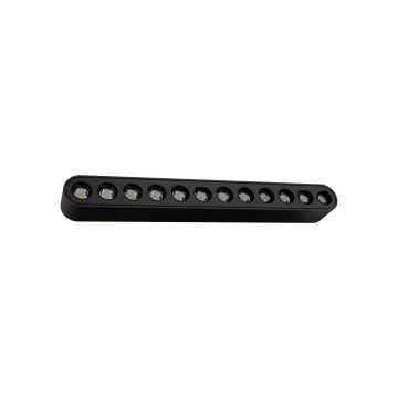 Light Prestige Magnetic LP-636-MAG SLIM 12W 3BK Geležinkelio švieslentė 1x12W/LED 3000K 838lm IP20